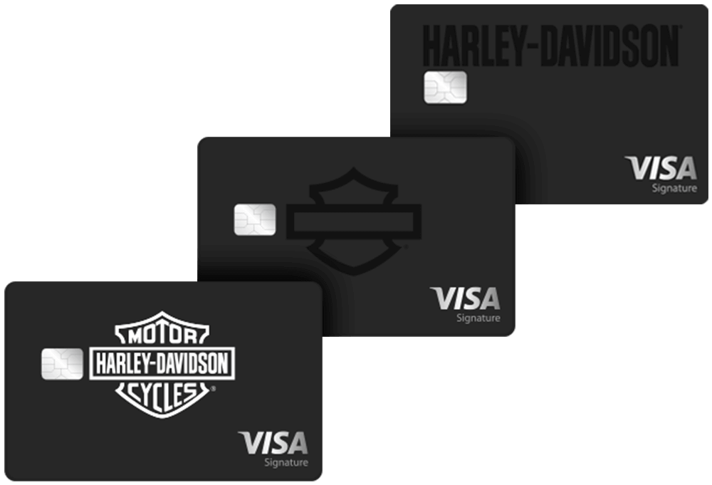 H-D Visa Signature Credit Card - Card art options