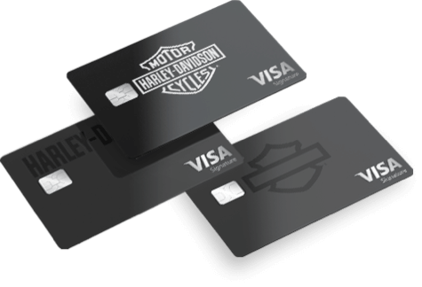 H-D Visa Signature Credit Card - Card art options